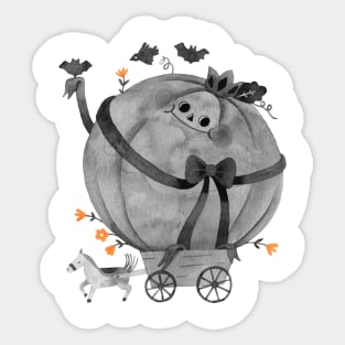 The Pumpkin Queen Sticker